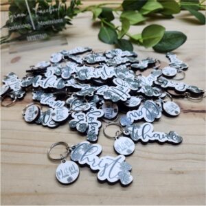 Wooden Name Keyholder